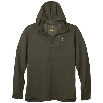 Browning Early Season Hooded Shirt Major Brown S | 023614963455