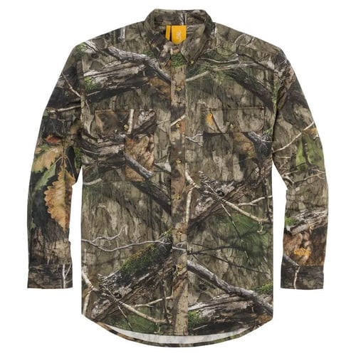 Browning Wasatch-CB Shirt Button-Front 2 Pocket Mossy Oak DNA M | 023614972655