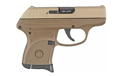 RUGER LCP 380ACP 2.75 Inch FDE/SAGE 6RD | .380 ACP | 736676037421