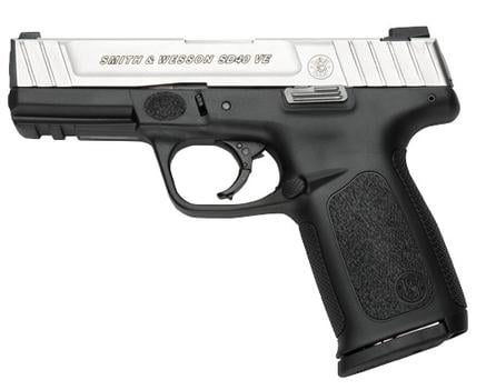 SW SD40VE Two-Tone Handgun .40 SW 14rd Magazine 4 Barrel -DEMO | 022188150438
