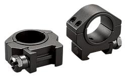 Tasco Dual Purpose 1 to 30mm Reducing Rings Medium Clam E/F - Matte Black F | 046162000304