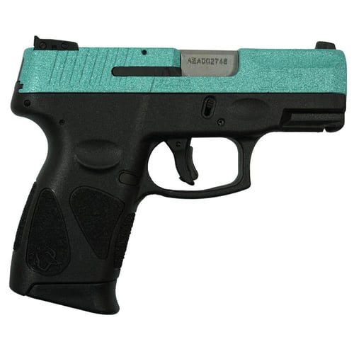 Taurus G2C Robins Egg Blue Glitter Handgun 9mm Luger 12rd Magazines2 3.2 Barrel | 688099404369