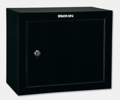 Stack-On Steel Handgun / Ammo Cabinet - Black | 085529809006