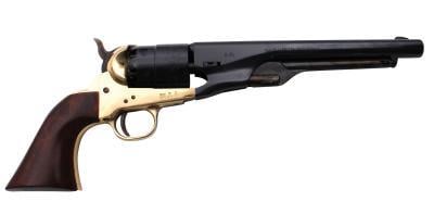 Traditions 1860 Army Redi-Pak Black Powder Revolver / Walnut / Brass .44 Cal 8 Blued Barrel | 040589003009