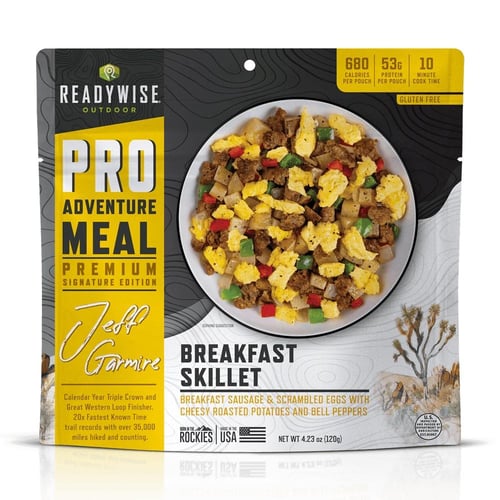 ReadyWise Outdoor Pro Meal Breakfast Skillet Single Pouch | 850045543358