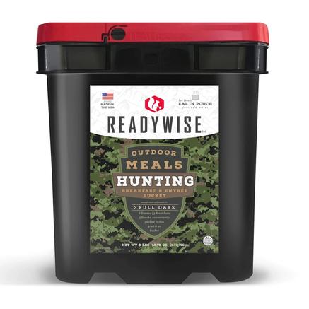 Readywise Outdoor Meals Hunting Bucket 37.5 Servings -3 lbs 12.78 oz | 850018985376